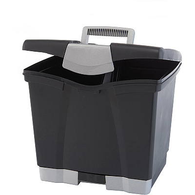 Storex Portable file Box with Drawer (STX61523U01C)