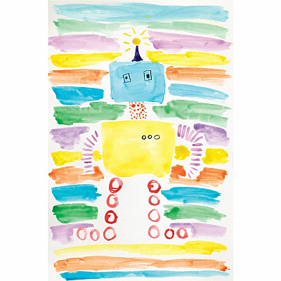 Prang Half Pan Watercolor Set (DIX08000)