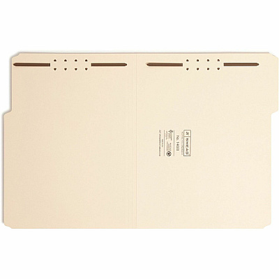 Smead 1/3 Tab Cut Letter Recycled Fastener Folder (SMD14600)