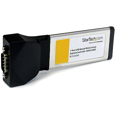 StarTech 1port Expresscard To Serial Card (EC1S232U2)