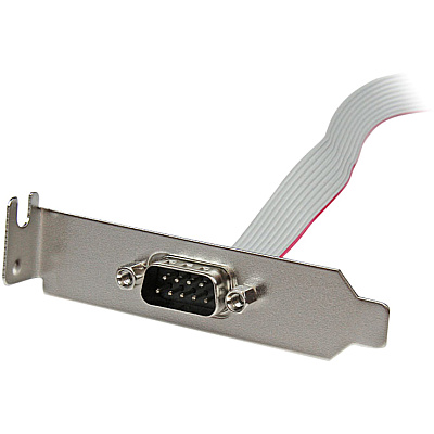 StarTech Db9 Serial Port Bracket Header (PLATE9M16LP)
