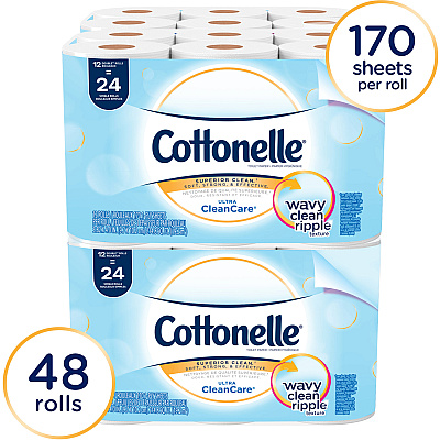 Cottonelle Clean Care Bathroom Tissue (KCC12456)