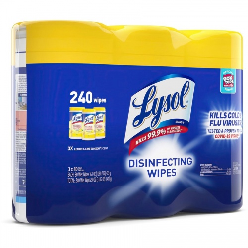 LYSOL Lemon/Lime Disinfecting Wipes (84251PK)