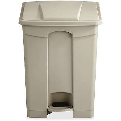 Safco Plastic Step-on Waste Receptacle (SAF9922TN)