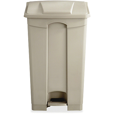 Safco Plastic Step-on Waste Receptacle (SAF9923TN)