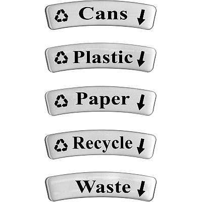 Safco Dual Recycling Receptacle (SAF9931SS)
