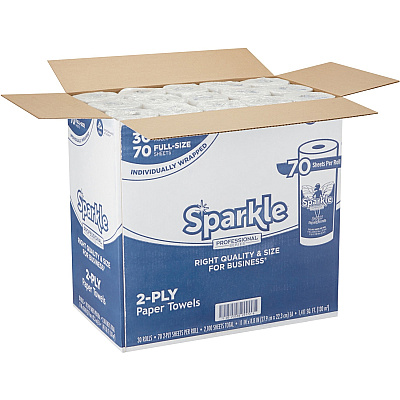 Sparkle Professional Series Paper Towel Rolls by GP Pro (GPC2717201)