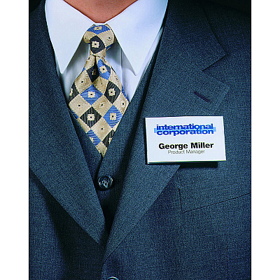 Durable CLICK FOLD Convex Magnetic Name Badge Holder (DBL821519)