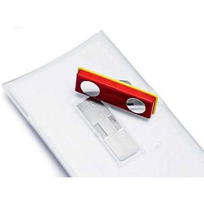 Durable CLICK FOLD Convex Magnetic Name Badge Holder (DBL821519)