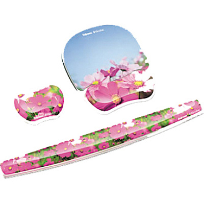 Fellowes Photo Gel Keyboard Wrist Rest with Microban (FEL9179101)