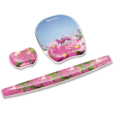 Fellowes Photo Gel Keyboard Wrist Rest with Microban (FEL9179101)