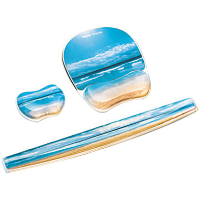 Fellowes Photo Gel Keyboard Wrist Rest with Microban (9179401)