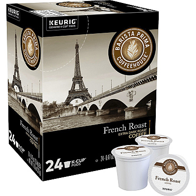 Barista Prima Coffeehouse K-Cup French Roast Coffee (GMT6611)