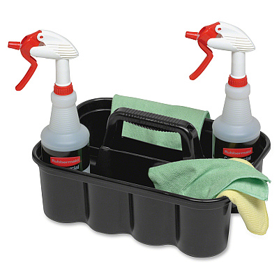 Rubbermaid Commercial Deluxe Carry Caddy (RCP315488BLA)