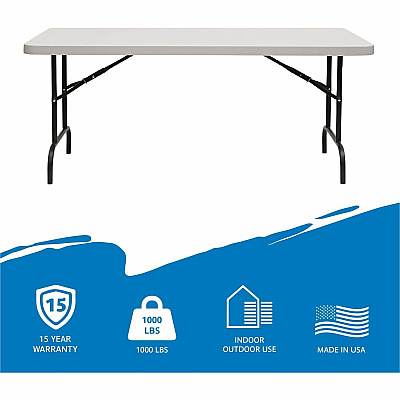 Iceberg Commercial Folding Table (ICE65513)