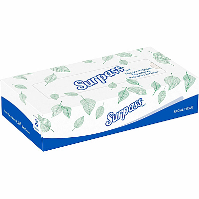 Surpass Flat Box Facial Tissue for Business (KCC21390)