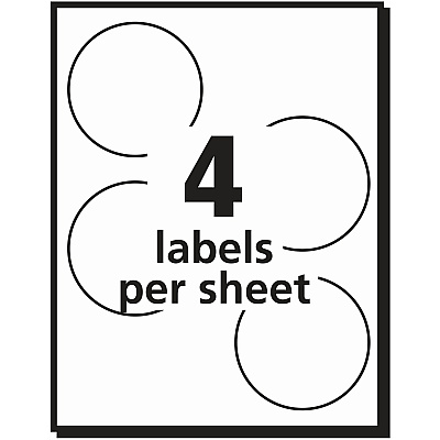 Avery Printable Gold Foil Notarial Seals (AVE05868)