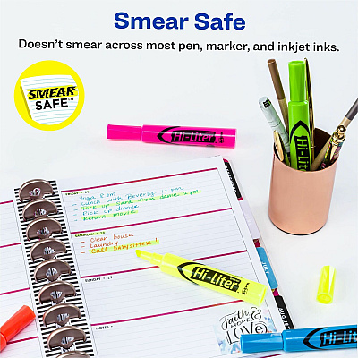 Avery Hi-Liter Desk-Style Highlighters (AVE98034)