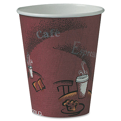Solo 8 oz Bistro Design Hot Cups (SCCOF8BI0041)