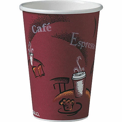 Solo 16 oz Bistro Design Hot Cups (SCCOF16BI0041)