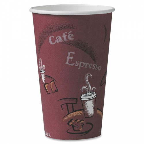 Solo Single Sided Paper Hot Cups (OF16BI0041)