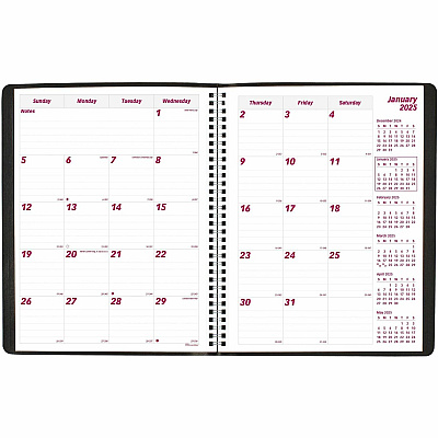 Brownline Monthly Planner (CB1262BLK)