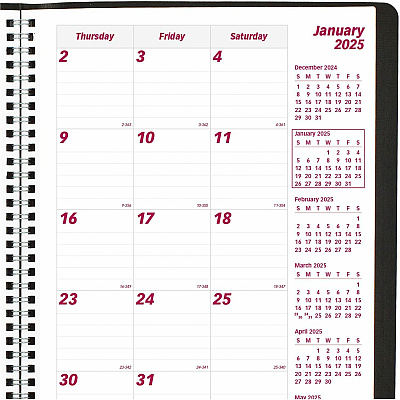 Brownline Monthly Planner (CB1262BLK)