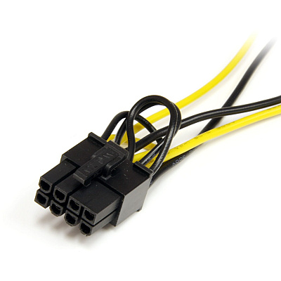 StarTech 6" Sata To 8pin Pcie Power Cable Adapter (SATPCIEX8ADP)
