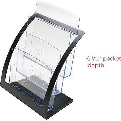deflecto Contemporary Literature Holder (DEF693704)