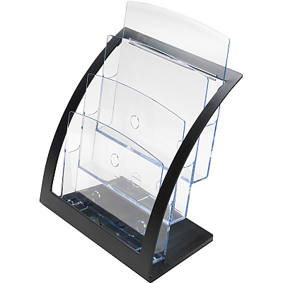 deflecto Contemporary Literature Holder (DEF693704)
