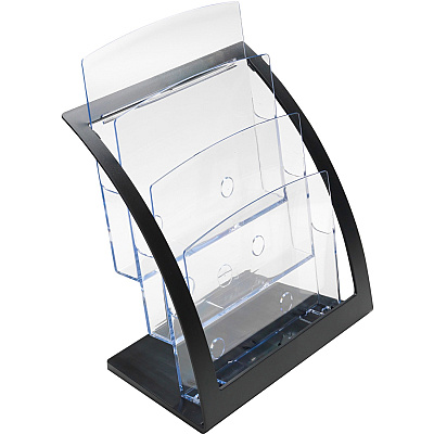 deflecto Contemporary Literature Holder (DEF693704)