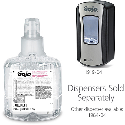 GOJO LTX-12 Clear Mild Foam Handwash Refill (GOJ191102EA)