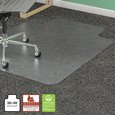 Lorell Medium-pile Chairmat (LLR82822)