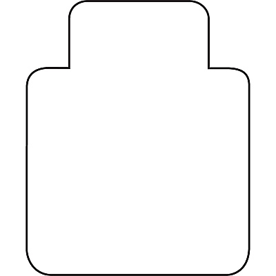 Lorell Nonstudded Wide Lip Chairmat (LLR82826)