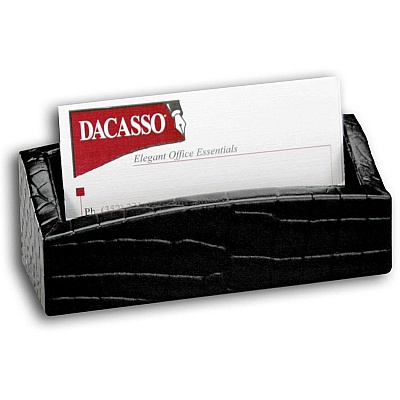 Dacasso Avellino Crocodile 9-Piece Desk Set (D2220)