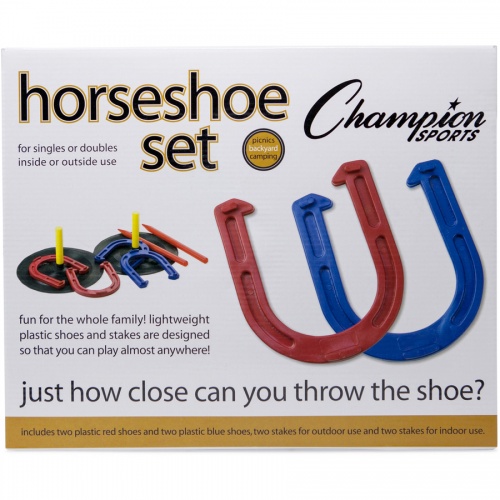Champion Sports Rubber Horseshoe Set (IHS1)