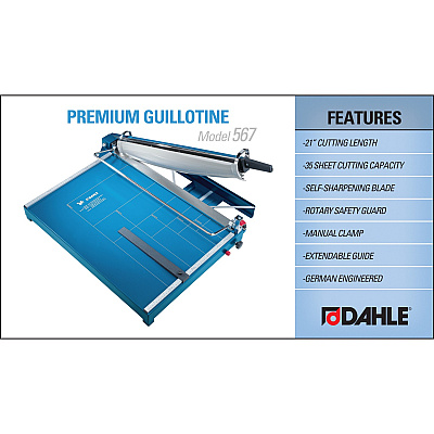 Dahle 567 Premium Guillotine Trimmer