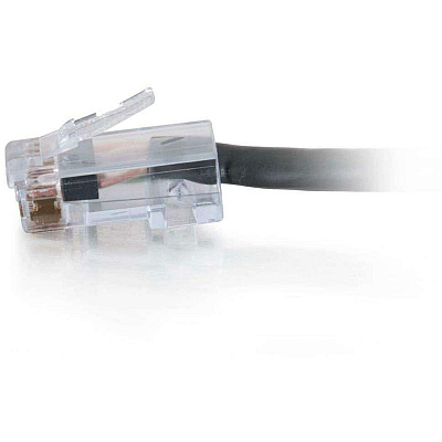 C2G 5ft Cat6 Non-booted Pln Cbl-blk (15293)