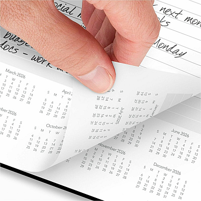 AT-A-GLANCE Plan. Write. Remember. Undated Planning Notebook with Reference Calendars (AAG70620905)