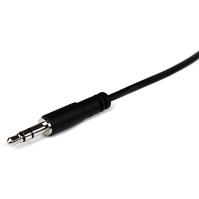 StarTech 1m Slim 3.5mm Stereo Extension Audio Cable - M/f (MU1MMFS)