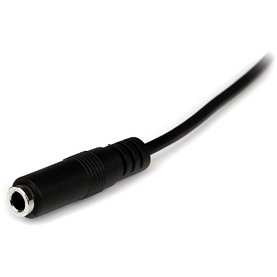 StarTech 1m Slim 3.5mm Stereo Extension Audio Cable - M/f (MU1MMFS)