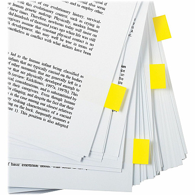 Post-it Flags in Desk Grip Dispenser (MMM680HVYW)