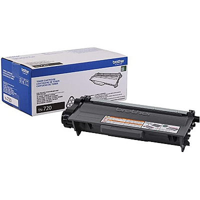 Brother Genuine TN720 Mono Laser Black Toner Cartridge