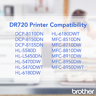 Brother Genuine DR720 Mono Laser Drum Unit