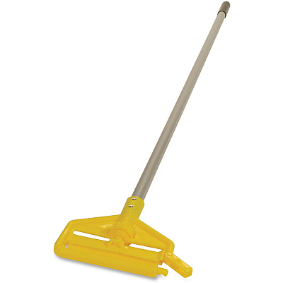 Rubbermaid Commercial Invader Wet Mop 60" Aluminum Handle (RCPH126)