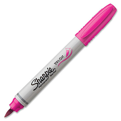 Sharpie Brush Tip Permanent Markers (SAN1810704)