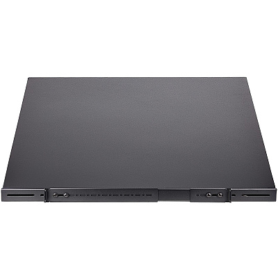 StarTech 1u Adjustable Mounting Depth Rack Mount Shelf - Heavy Duty Fixed Server Rack Cabinet Shelf - 330 Lb / 150kg - Fixed Rack Shelf (ADJSHELFHD)