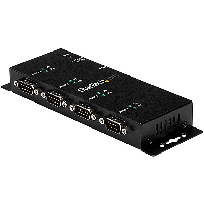 StarTech 4 Port Usb To Db9 Rs232 Serial Adapter H (ICUSB2324I)