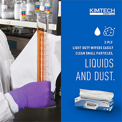 KIMTECH Science Kimwipes Delicate Task Wipers (KCC34721)