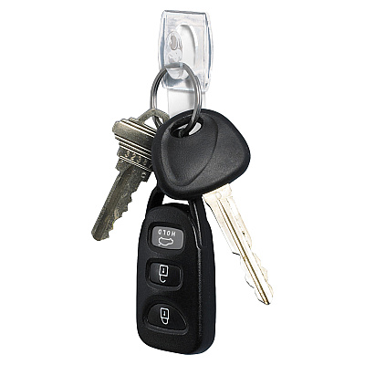 Command Mini Clear Hooks with Clear Strips (MMM17006CLRVP)
